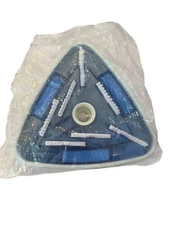 Pool Cleaner Tri-Vac Triangular Vacuum Head With Brush for  Pool