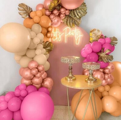 169 Teile Ballonbogen Set Girlande Geburtstag Hochzeit Party Babyparty Deko