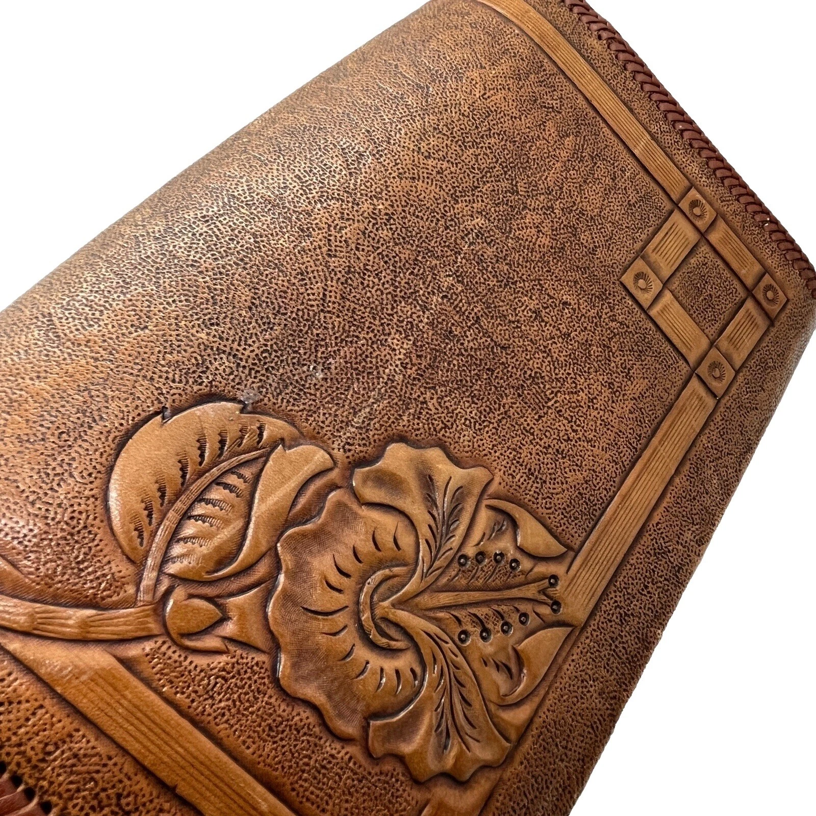 Handmade Leather Box Vintage Bags, Handbags & Cases