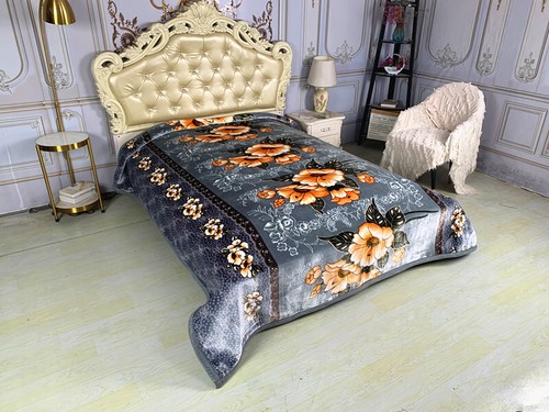 1890GSM Super King Size Super Heavy Mink Blanket 220*260cm Two Layers 10kg - Picture 2 of 5