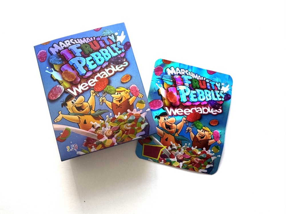 50-Pack 3.5g Comic Design Smell-Proof Bags with Boxes – Premium Quality