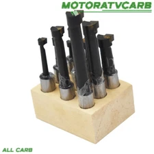 ALL-CARB 9Pack 1/2" Boring Bar Set Carbide Tipped Bars 1/2" Shank Lathe Tool