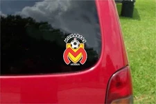 2 (PCS) Morelia Monarcas Futbol Mexico Decals Stickers Full Color/Weather Proof