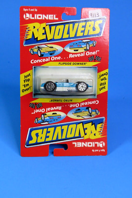 LIONEL REVOLVERS COLLECTION CARD CAR #009 FLIPSIDE DOWNER & NITRO TURNER  9113
