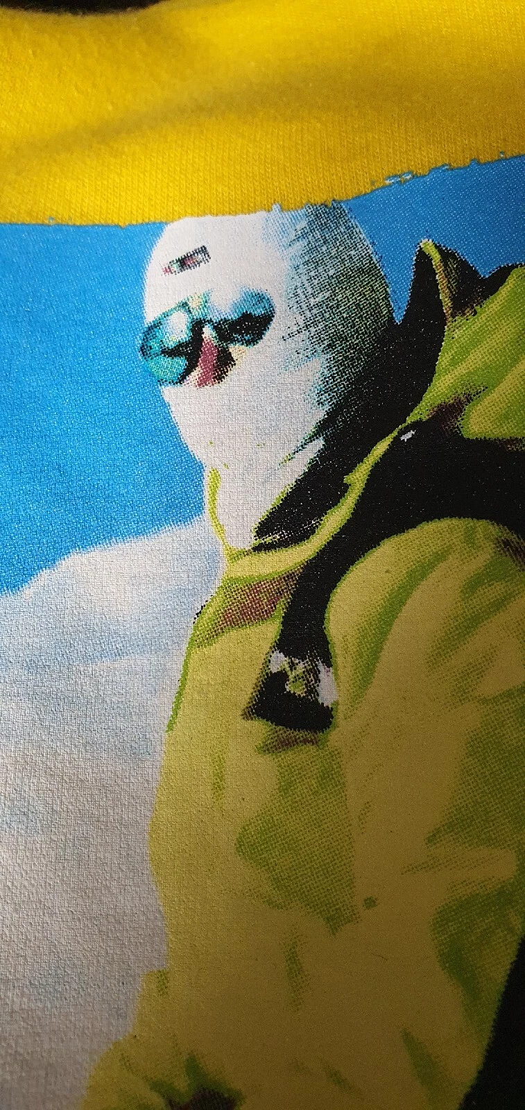 Felpa con cappuccio FW18 Supreme x The North Face Photo M media gialla TNF