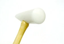Nylon Hammer Plastic Mallet 4-3/4" Long Dome & Wedge Head Jewelry Metal Forming