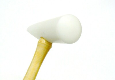 Nylon Hammer Plastic Mallet 4-3/4'' Long Dome & Wedge Head Jewelry Metal Forming