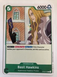 Basil Hawkins ST02-010 Common One Piece TCG