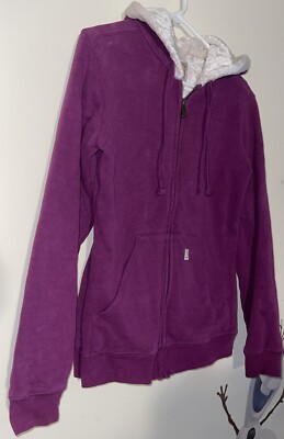 Carhartt for Women - WK127 BGP - Full Zip Hooded Sweatshirt - Purple - S (4/6)