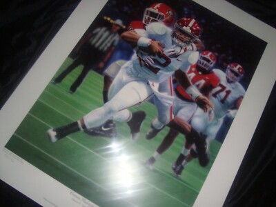 Jalen Hurts: ''Crimson Redemption'' by Daniel Moore - Super Bowl MVP