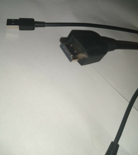 Mini HDMI, USB C To HDMI, USB, to unknown circular female type plugin 6ft new - Picture 8 of 12