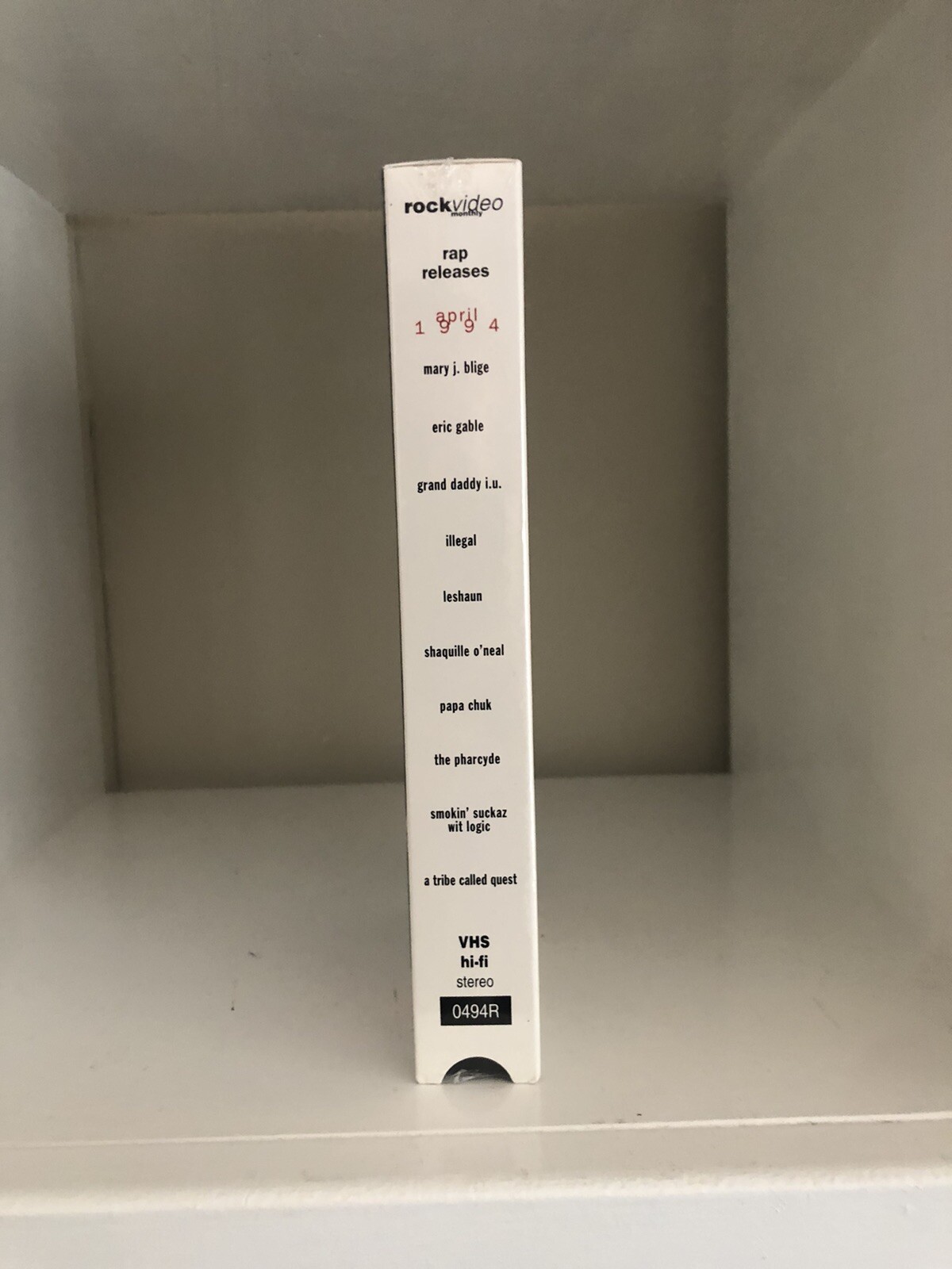 Rock Video Monthly Rap VHS 1994 Rare Pharcyde Tribe Called Quest Mary