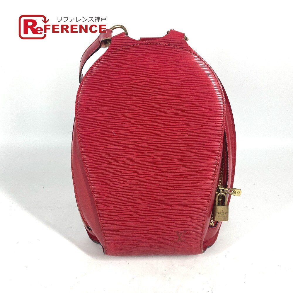 Louis Vuitton Red Epi Mabillon Backpack M52237 NQ03100 BNN04 LOUIS VUITTON Epi Mabillon Backpack Castilian Red M52237 LV  main image 4