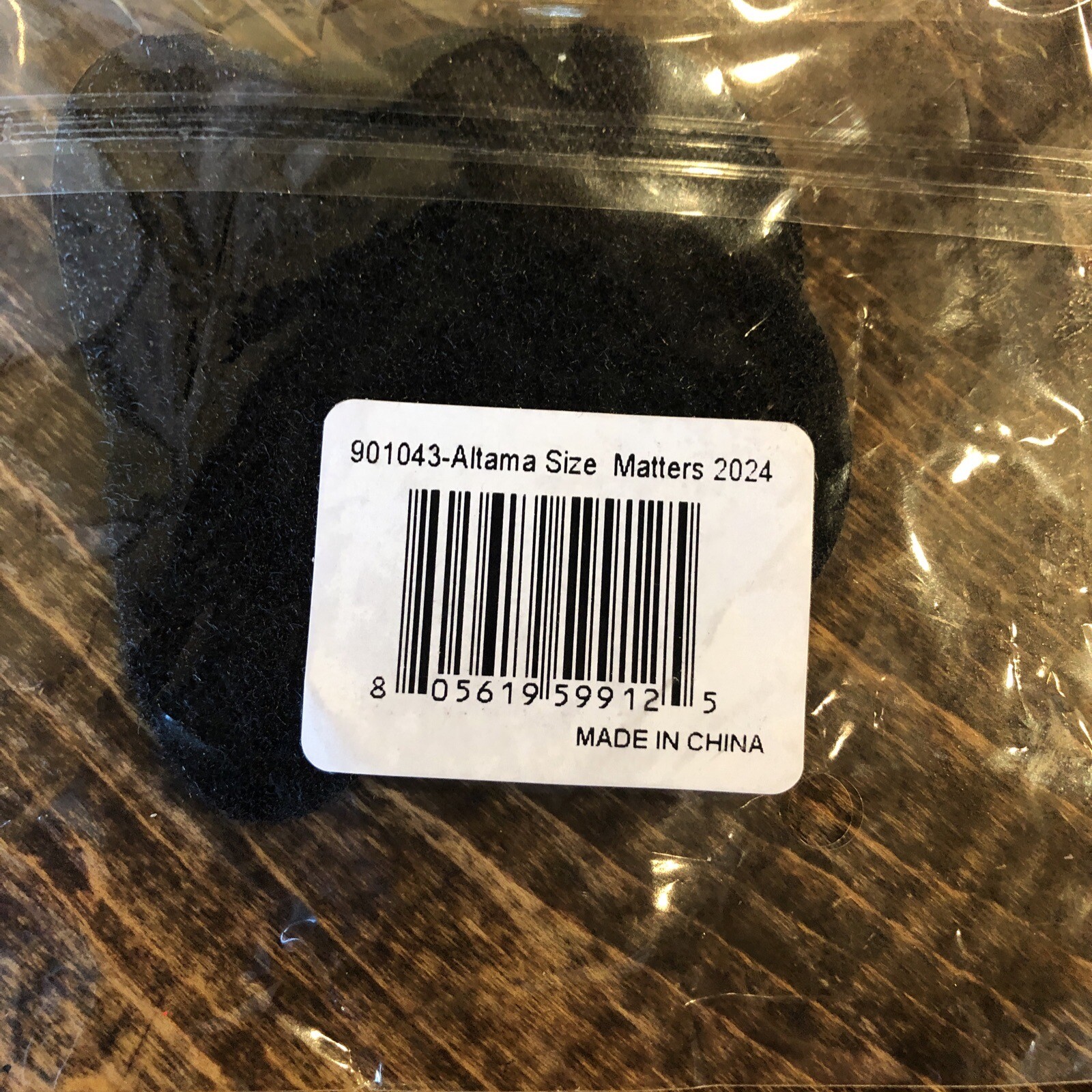 Altima Size Matters Big Foot PVC Hook & Loop 3” Inches Patch Shot Show 2024 New