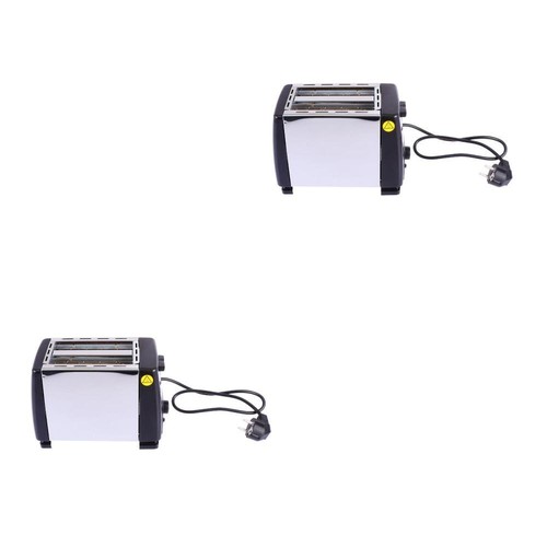 2 stücke Automatische Toast Sandwich Maker Mini Praktische Langlebig Frühstück