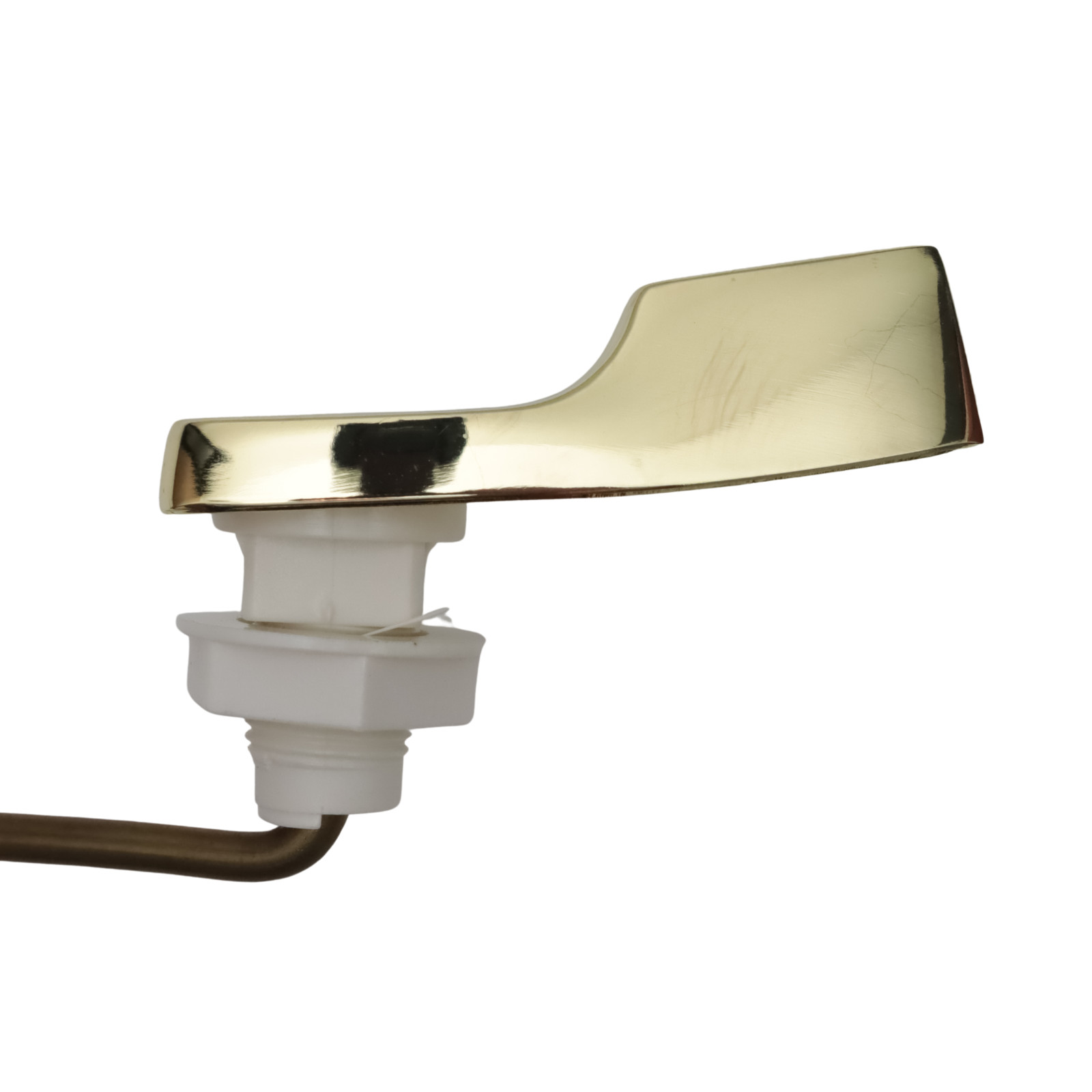 Mansfield 10-1/2" Flush Lever – Polished Brass Toilet Handle Replacement