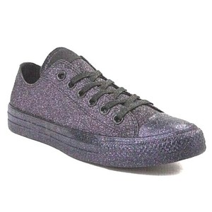 converse black glitter ox