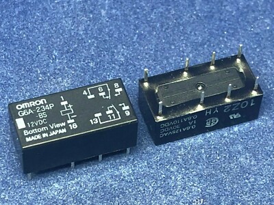 G2RL-24-DC12 | Omron PCB Mount Power Relay, 12V dc Coil, 8A Switching