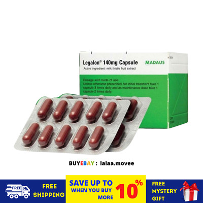 140mg LEGALON by Madaus Germany Traditionally used for liver 100's 