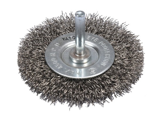 4x ✅Fits YATO YT-47568 Disc brush with spindle. 75mm inox ⭐UK Seller⭐ - Image 2