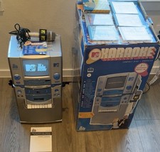 Vintage 2001 MTV Karaoke Singing Machine STVG-700 CD G CRT TV Works