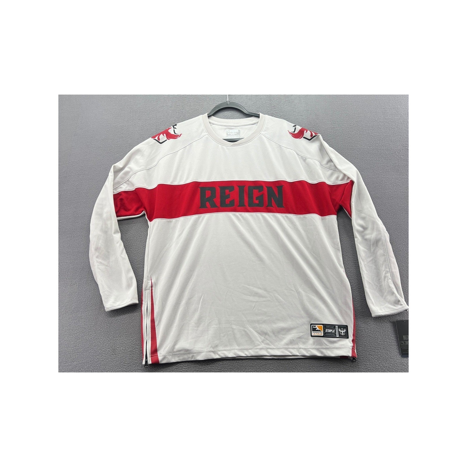Fanatics Overwatch League Atlanta Reign Grandmaster Jersey Long Sleeve White