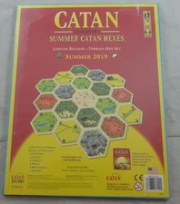 Catan Board Game 2019 Limited Edition Summer Terrain Hexes Set CN3151