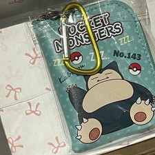 Pokémon Mini Pouch Snorlax Japan New Unused Pokemon Pocket Monster