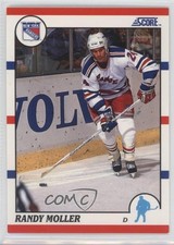 1990-91 Score Randy Moller #45 q7c