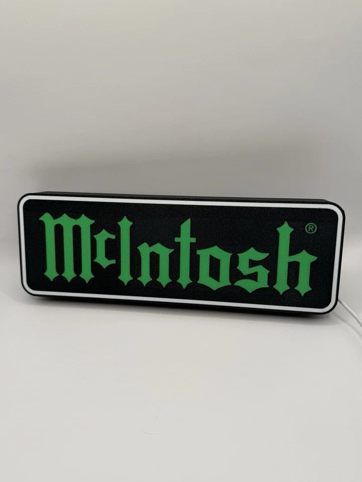 McIntosh - Light Up LED Sign - Image 2 of 3