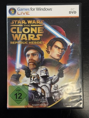 Star Wars The Clone Wars Republic Heroes PC DVD OHNE nutzbaren Code