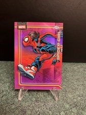 Spider Girl 2026 Topps Chrome Marvel #161 Pink Refractor/250