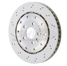 SHW Performance 2x Bremsscheiben hinten belüftet beschichtet für Audi R8 422