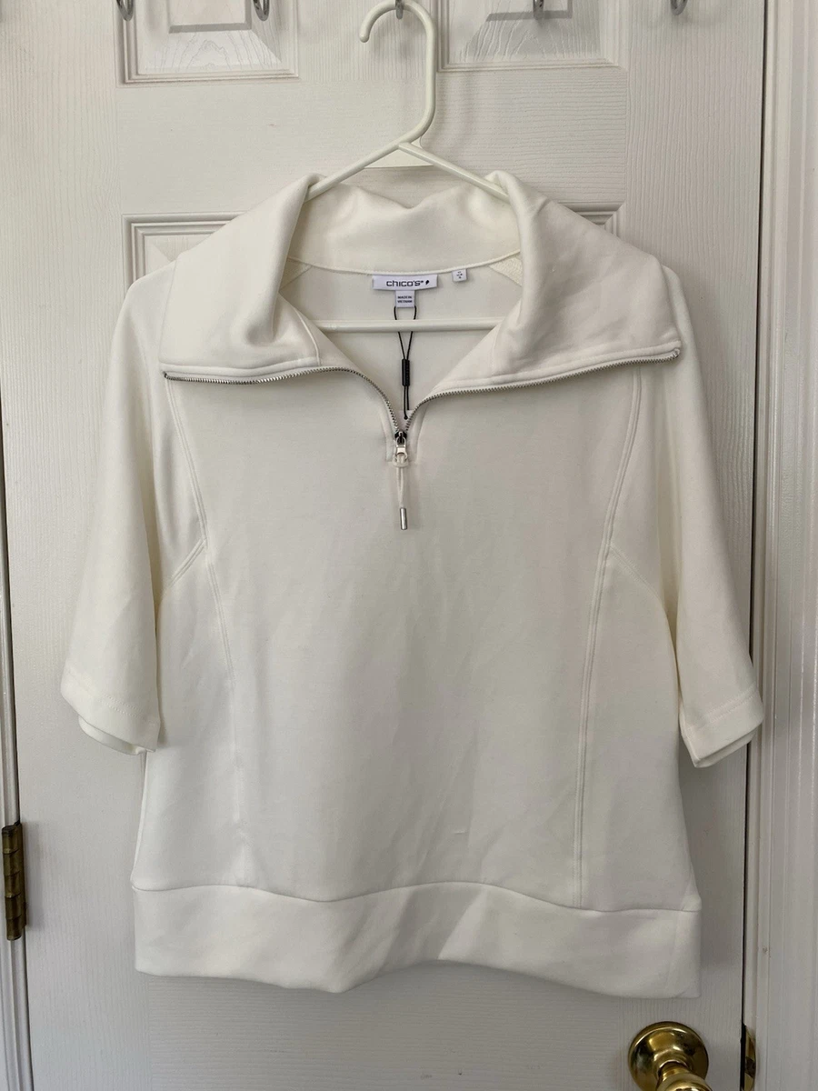 Chico's Short Sleeve Hoodies & Sweatshirts for Women for sale | eBay
