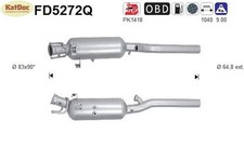 ✅ Ruß-Partikelfilter Mercedes A/B-Klasse/CLA/GLA, 2.1, Silizium, Euro 6