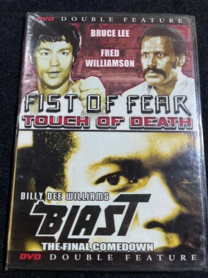 DVD Double Feature Fist of Fear Touch of Death Lee, Blast The Final Comedown 
