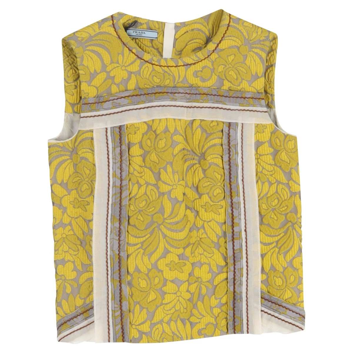 PRADA Women's Floral Cotton Tops for Women for sale | eBay