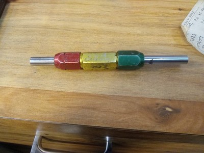 GO BOGO PIN GAGE SZ ''GO'' 9.28 X 35.0 MM MAX DEP WITH NEW CERTIFICATION