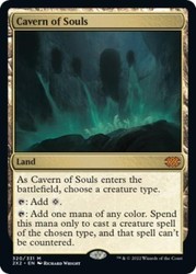 Cavern of Souls - Double Masters 2022 - #320 - Mythic Rare - Magic: The Gathering