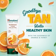 Himalaya Tan Removal Orange Peel-Off Mask 100...