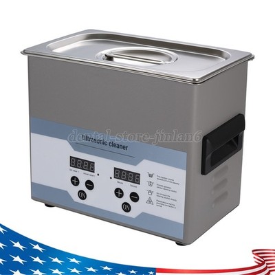 3.2L Ultrasonic Cleaner with Degas Gentle Modes 100W Heater Timer