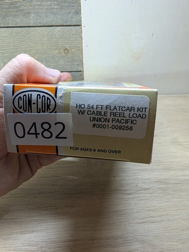 Escala HO ConCor Union Pacific 54' plana con carga de cable - 04782 | Zustand: Used