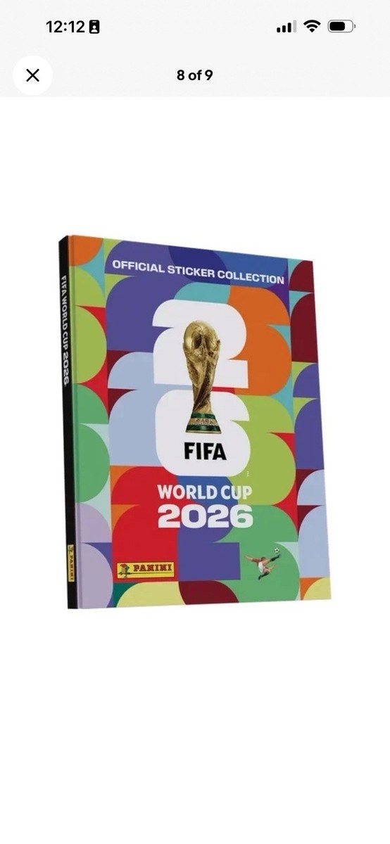 FIFA World Cup 2026 Stadium Box Hardcover Album 40 Packs NEW | eBay