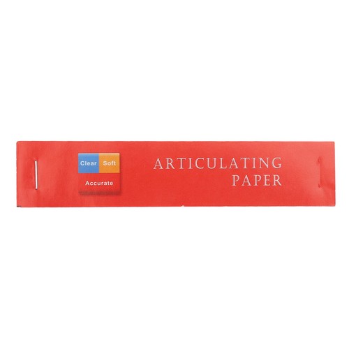 400pcs Red Thin Dental Articulating Paper Double Side Bite Paper Strips Arti TOU - Picture 6 of 24