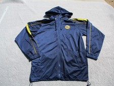 Chaqueta Club America Para Hombre XLarge Logo Grande Cremallera Completa Equipo de Fútbol Equipo de Fútbol MX