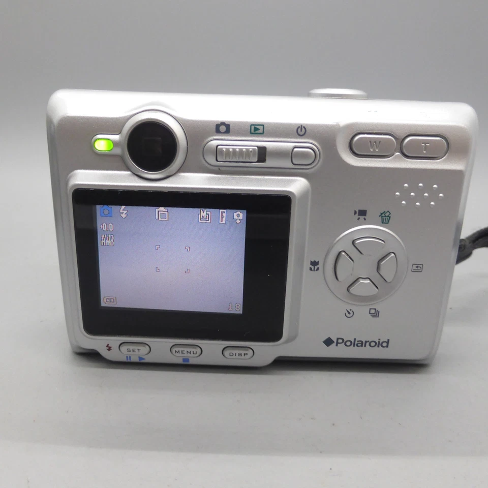 Polaroid Digital Camera PDC 4350 4.2MP Silver Tested - Image 3 of 4