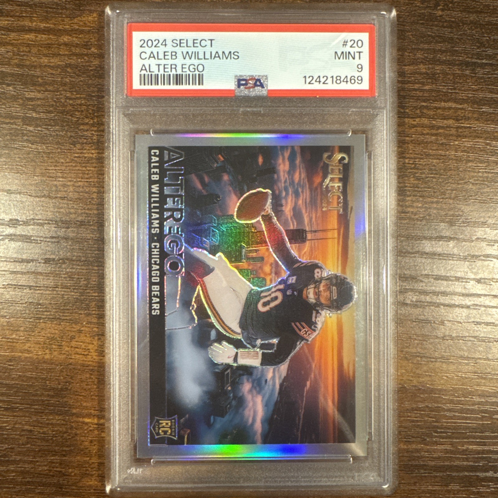 Caleb Williams Panini Select Alter Ego #20 Base