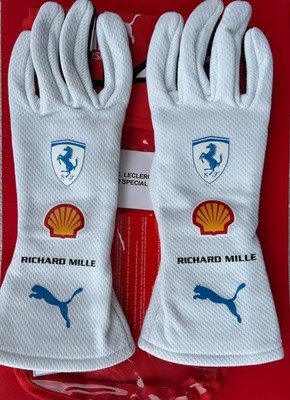 Original Puma Racing Gloves Charles Leclerc Ferrari Monaco F1 2025 unused RARE