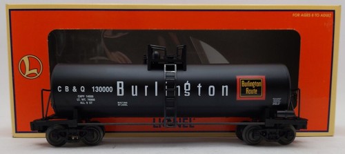 Coche cisterna Lionel 6-17916 calibre O Chicago Burlington & Quincy unibody EX/caja | Condition: Used