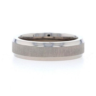 NEW Men's Wedding Band Titanium Matte Mon Cheri Ring 10 Comfort Fit Mon Cheri